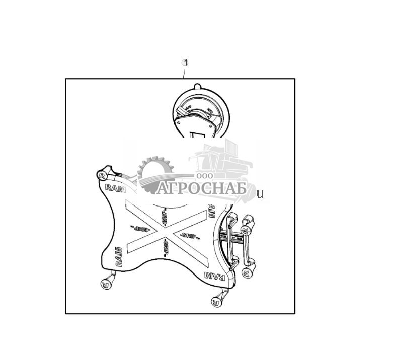 Дополнительное оборудование, кронштейн для монтажа на пластину - ST854330 499.jpg